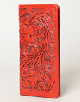 American Darling Wallet Hand Tooled Genuine Leather Women Bag Western Handbag Purse