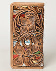 American Darling Wallet Hand Tooled Genuine Leather Women Bag Western Handbag Purse