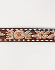 American Darling ADBLF236-L Beautifully Hand Tooled Genuine American Leather Belt Men and Women
