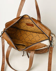 Hair On Leather Western Style Women's Briefcase