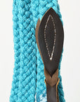 Hilason Western Horse Beautiful Noseband Tack American Leather Rein with Bosal Set