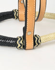 Hilason Western Horse Beautiful Noseband Tack American Leather Rein with Bosal Set