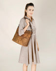 American Darling ADBGA504 Genuine Leather Women Bag Western Handbag Purse