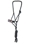 HILASON Western Beaded Weave Nylon/Poly Rope Halter 8 Ft. Lead Rope