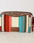 ADBG995B American Darling Hand Tooled Saddle Blanket Genuine Leather Women Bag Western Handbag Purse