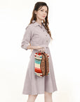 ADBG995B American Darling Hand Tooled Saddle Blanket Genuine Leather Women Bag Western Handbag Purse