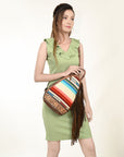 American Darling Sling Hair-On Genuine Leather women bag western handbag purse