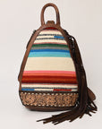 American Darling Sling Hair-On Genuine Leather women bag western handbag purse
