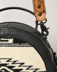 American Darling Saddle Blanket Genuine Leather Women Bag Western Handbag Purse