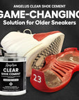 ANGELUS Clear Shoe Cement 1 Quartz For Strong & Durable Bond