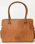 American Darling ADBG1393 Cross Body Hand Tooled Hair On Genuine Leather women bag western handbag purse