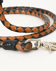 HILASON Western Dog Heavy Duty Leash American Genuine Leather Rope