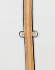 HILASON Western Horse Genuine Leather Hand Tooled Headstall Breast Collar Tan