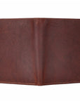 BAR H EQUINE Genuine Leather Hand Carved Rodeo Bifold Wallet For Men Women