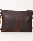 OHLAY Cross Body Hand Tooled Hair-On Genuine Leather Women Bag Western Handbag Purse | for
