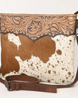 Ohlay Bags OHG129 Cross Body I Hand Tooled Hair-On Genuine Leather Women Bag Western Handbag Purse