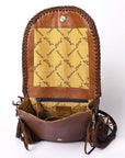 American Darling Messenger Genuine Leather Women Bag Western Handbag Purse