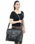 American Darling ADBG1399B Tote Genuine Leather women bag western handbag purse
