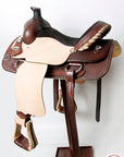 Western Horse Saddle American Leather Ranch Roping Cowboy Hilason
