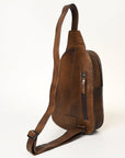 American Darling Cross Body Hand Tooled Genuine Leather women bag western handbag purse