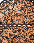 American Darling Canteen Beautifully Hand Tooled Genuine Leather women bag western handbag purse