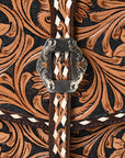 American Darling Adbga522 Cross Body I Hand Tooled Genuine Leather Women Bag Western Handbag Purse