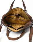 American Darling Briefcase Genuine Leather Women Bag Western Handbag Purse