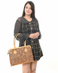 American Darling ADBGZ801 Hand Tooled Genuine Leather women bag western handbag purse
