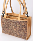 American Darling ADBGZ805 Hand Tooled Genuine Leather women bag western handbag purse