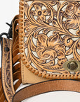 American Darling Hand Tooled Genuine Leather women bag western handbag purse
