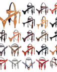 HILASON Western Horse Headstall Breast Collar Set Tack Genuine American Leather