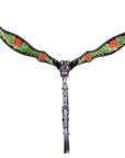 COMFYTACK Western Horse Headstall Breast Collar Tack Genuine American Leather