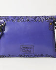American Darling Envelope Hand Tooled Genuine Leather women bag western handbag purse