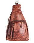 Never Mind Nmbgm165B Sling Vintage Handmade Genuine Cowhide Leather Women Bag Western Handbag Purse