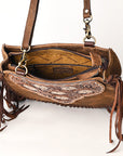 American Darling ADBGA527 Hand Tooled Genuine Leather Women Bag Western Handbag Purse