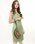 American Darling Hand Tooled Genuine Leather women bag western handbag purse