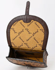 American Darling Adbga529 Small Crossbody Hand Tooled Genuine Leather Women Bag Western Handbag Purse