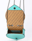 American Darling Crossbody Hand Tooled Genuine Leather women bag western handbag purse