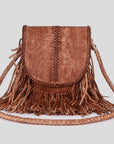 Never Mind Nmbgm169 Cross Body I Vintage Handmade Genuine Cowhide Leather Women Bag Western Handbag Purse