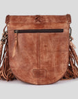 Never Mind Nmbgm169 Cross Body I Vintage Handmade Genuine Cowhide Leather Women Bag Western Handbag Purse