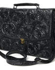 American Darling BRIEFCASE Hand Tooled Genuine Leather women bag western handbag purse
