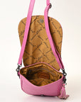 American Darling ADBG1439 Cross Body Hand Tooled Genuine Leather women bag western handbag purse