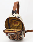 ADBGA544 American Darling SLING Hand Tooled Hair-on Genuine Leather women bag western handbag purse