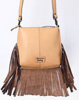American Darling Hand Tooled Genuine Leather women bag western handbag purse