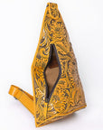 American Darling Sling Hand Tooled Genuine Leather Women Bag Western Handbag Purse
