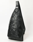 American Darling Sling Hand Tooled Genuine Leather Women Bag Western Handbag Purse