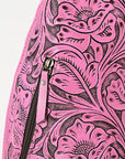 American Darling Sling Hand Tooled Genuine Leather Women Bag Western Handbag Purse