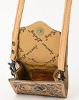 American Darling Wallet Hand Tooled Genuine Leather Women Bag Western Handbag Purse