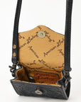 American Darling Wallet Hand Tooled Genuine Leather Women Bag Western Handbag Purse