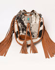 American Darling Hair-On Genuine Leather Women Bag Western Handbag Purse